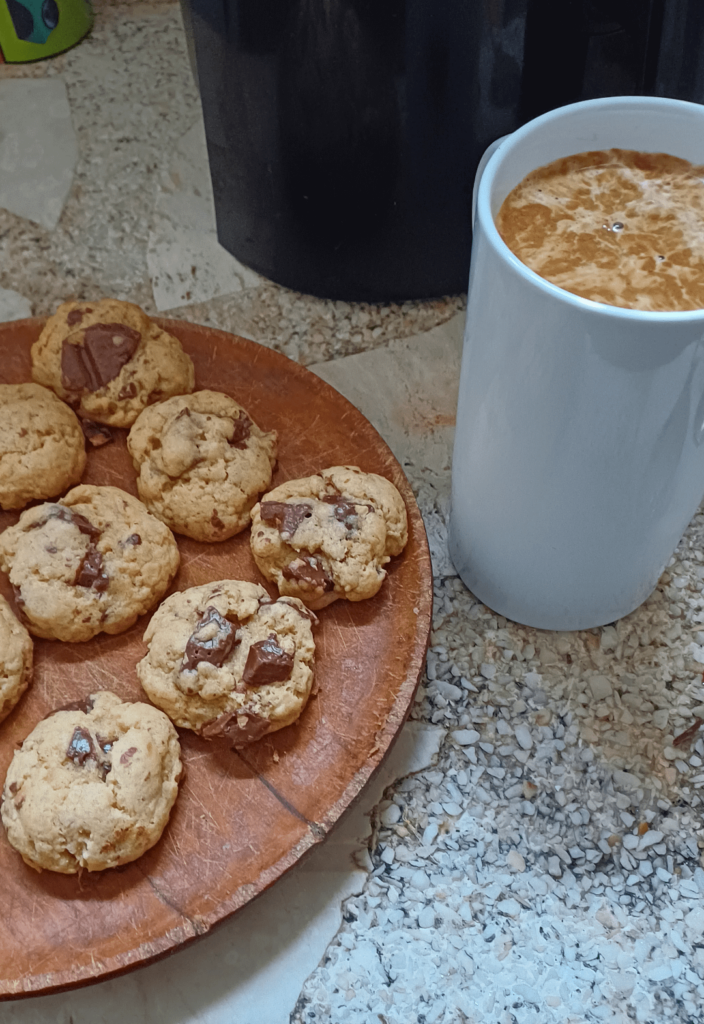 Coffee and homemade cookies