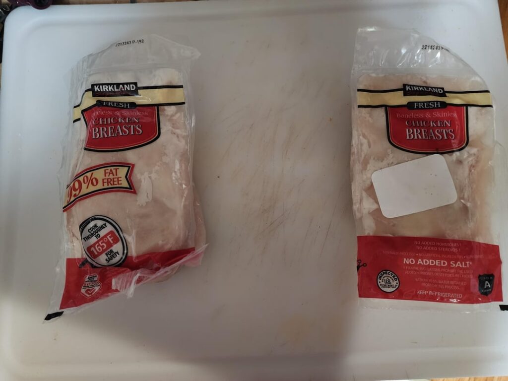 145 vs 155 Chicken Breast Showdown