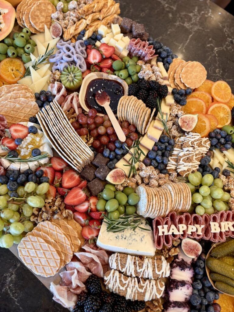 Grazing table for 50