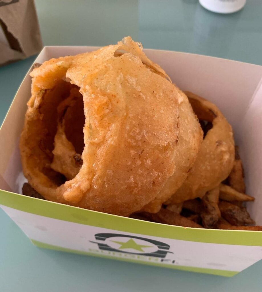 the most massive onion rings i have ever eaten