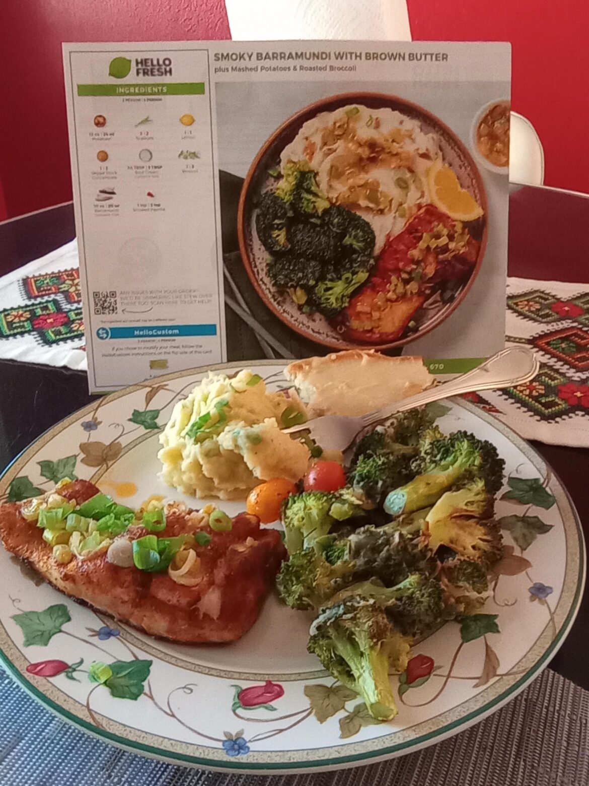 Always love the Barramundi