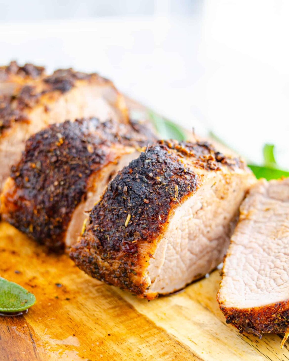 Spice Rubbed air Fried Pork Tenderloin