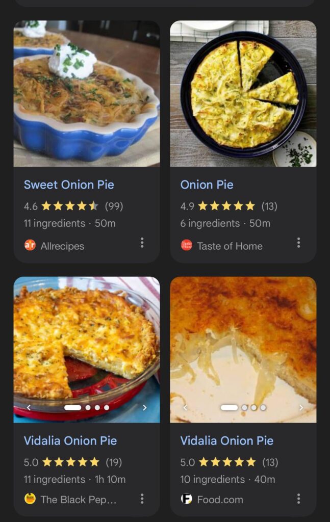Don’t sleep on onion pie