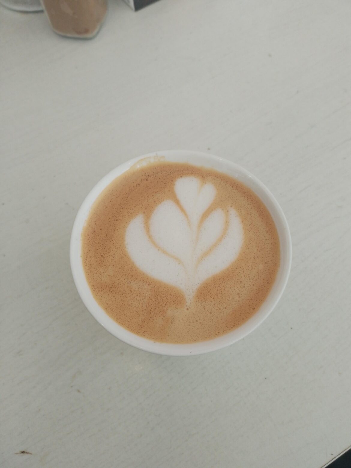 My first oat flat white