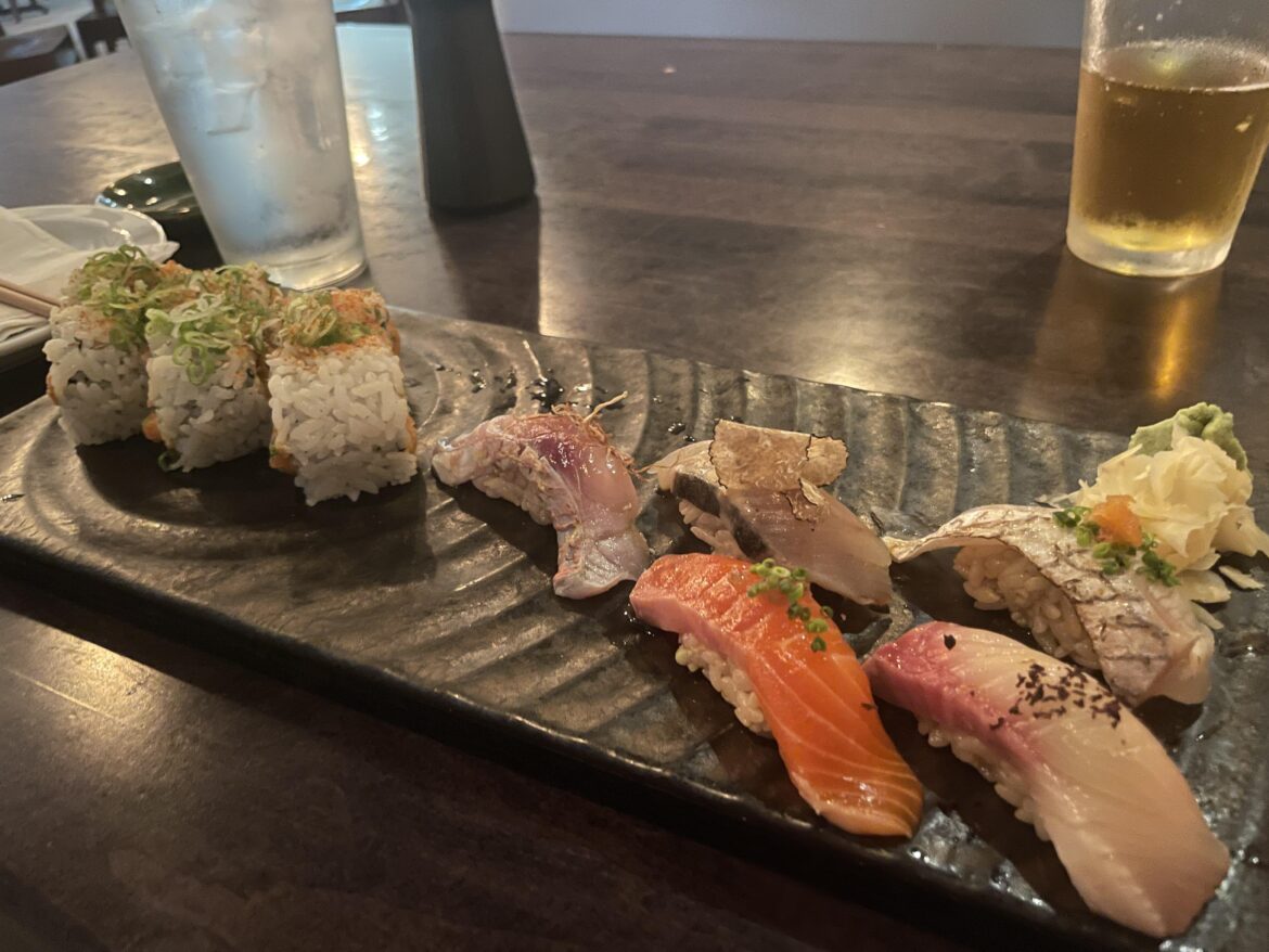 Tatsumi's $21 sushi lunch special is pretty much unbeatable for sushi lunch around town.