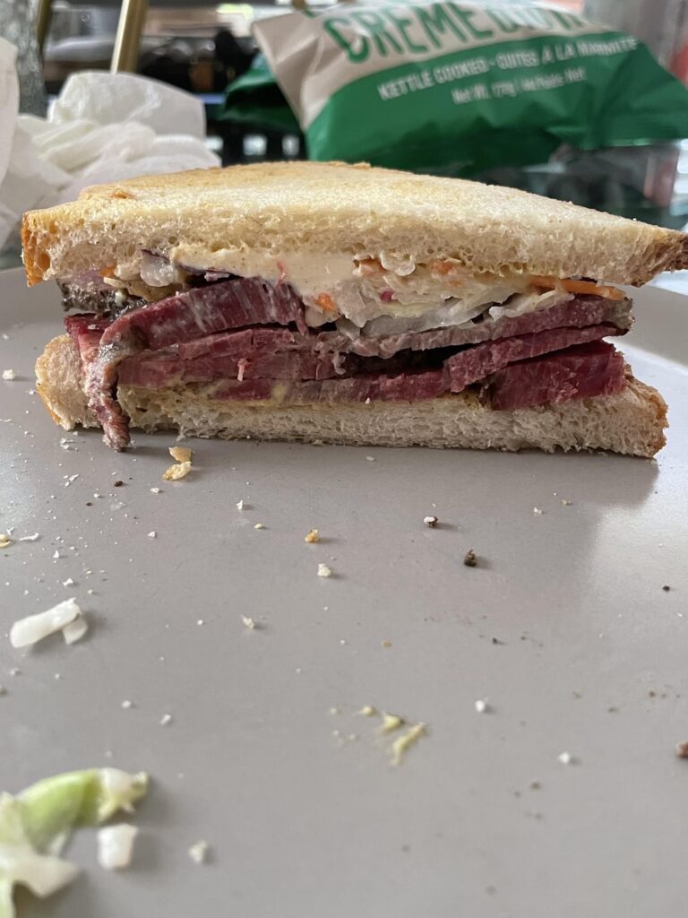 made pastrami from scratch