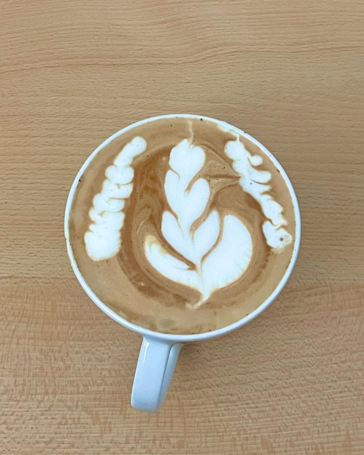 Finally saw an improvement on my latte art!!