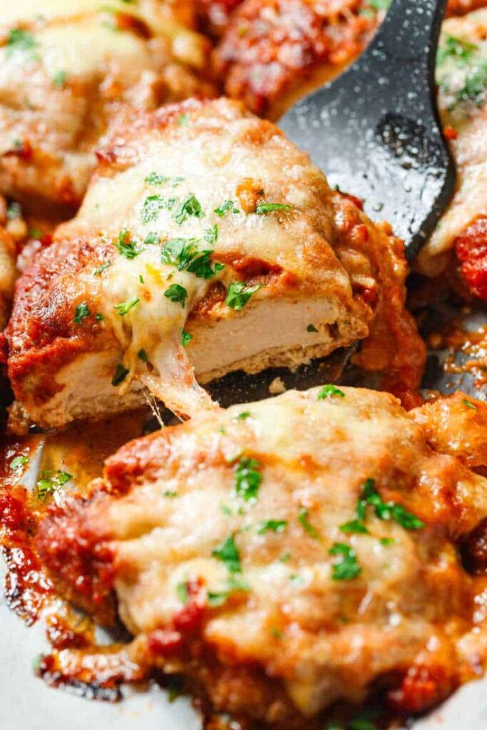 Keto Chicken Parmesan