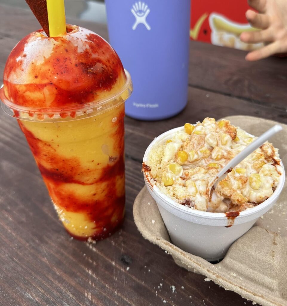 Elites and Mangonadas at Elofrut. Delicious! Elites and Mangonadas at Elofrut. Delicious!