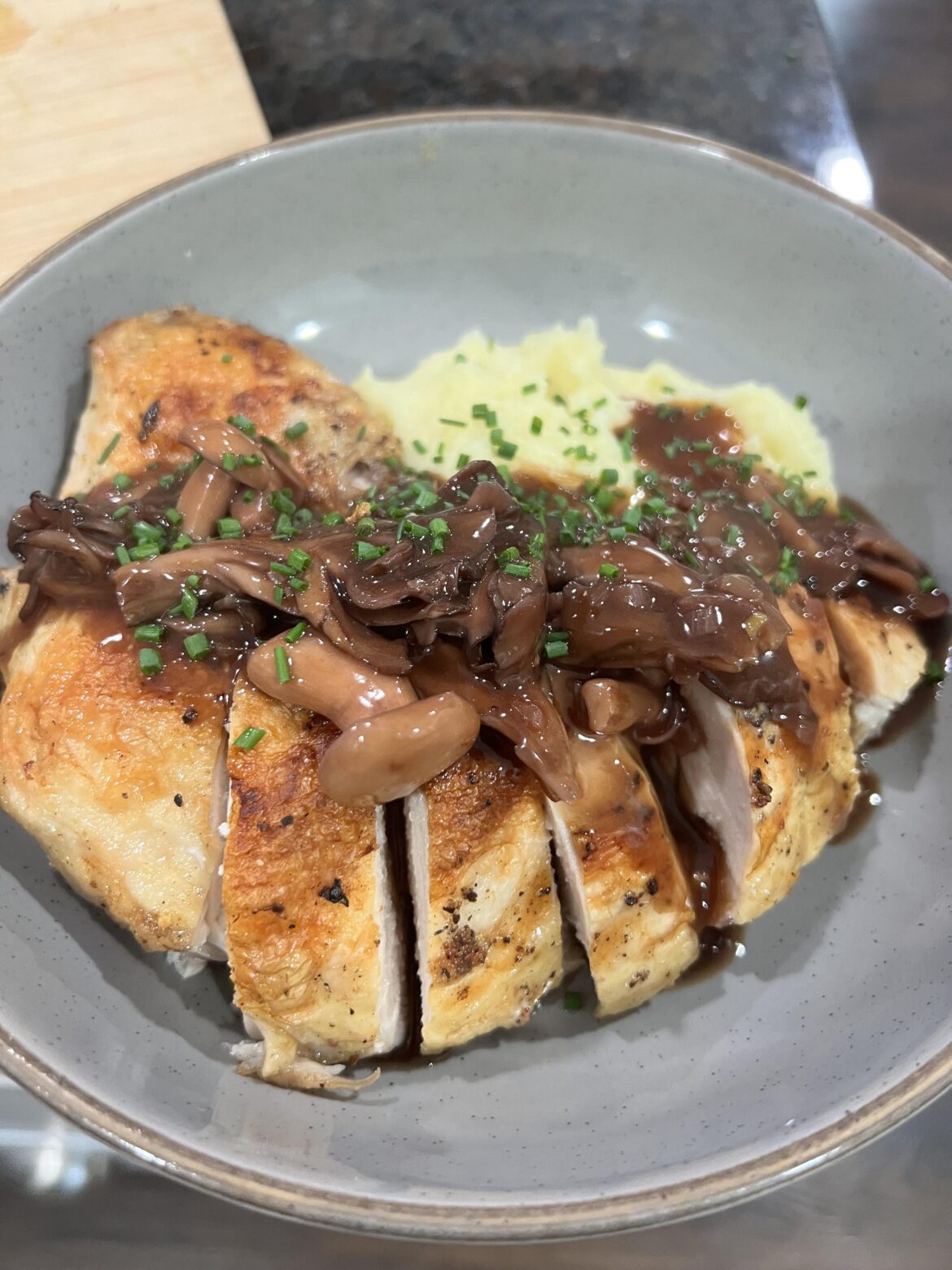 Sous vide Chicken breast for the first time and then broiled it. Possibly the best chicken I have had