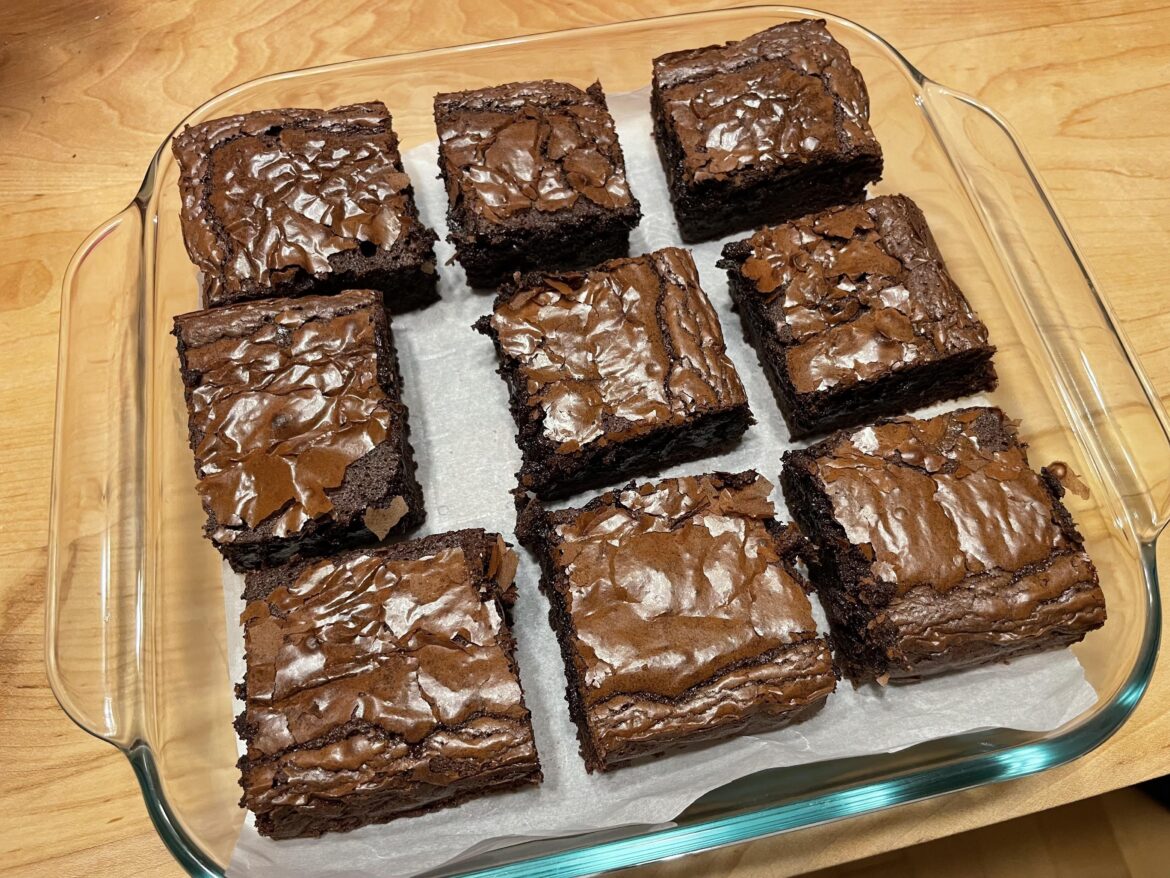 First Time Making Brownies
