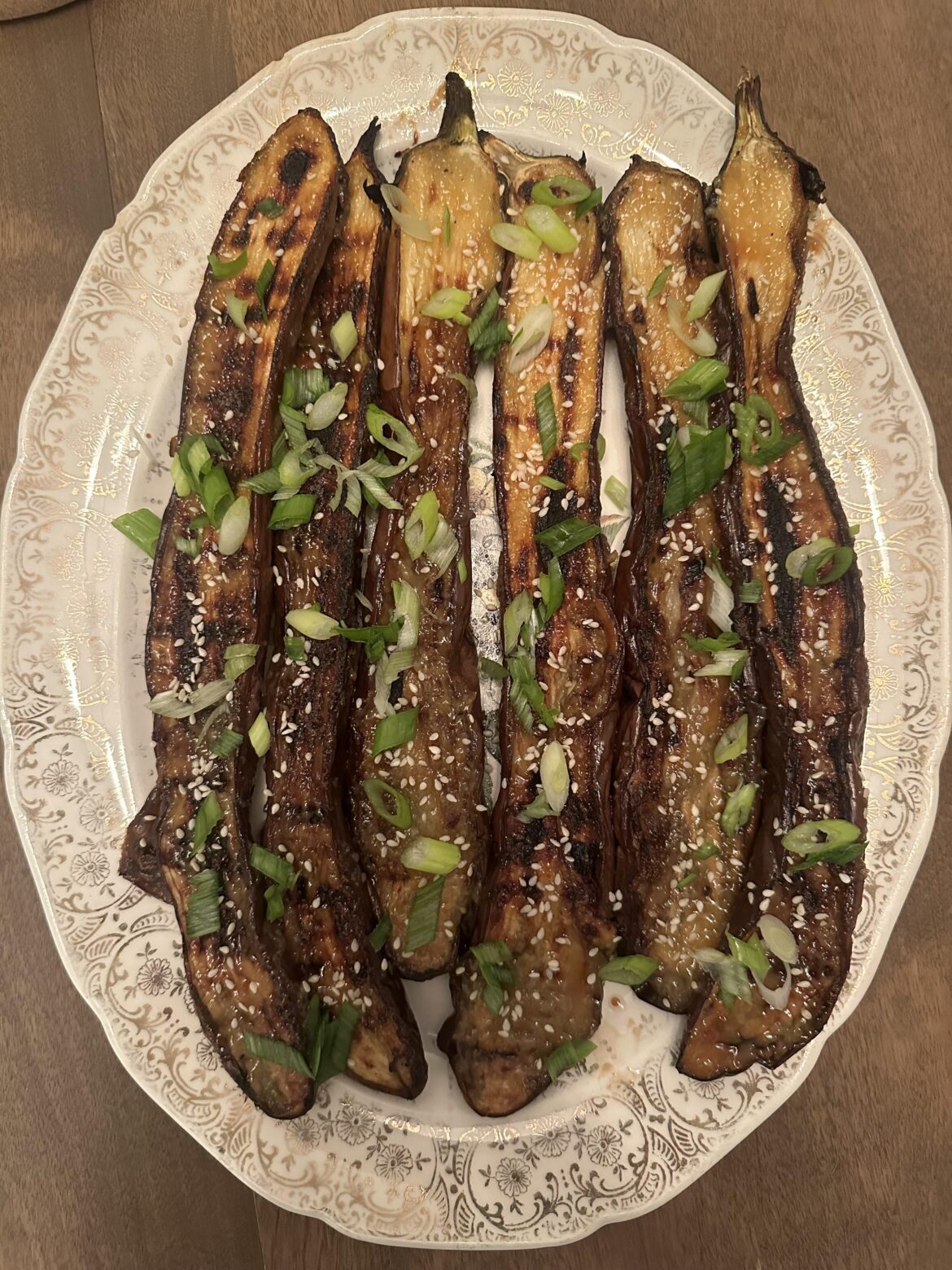 kenji’s japanese miso-glazed eggplant