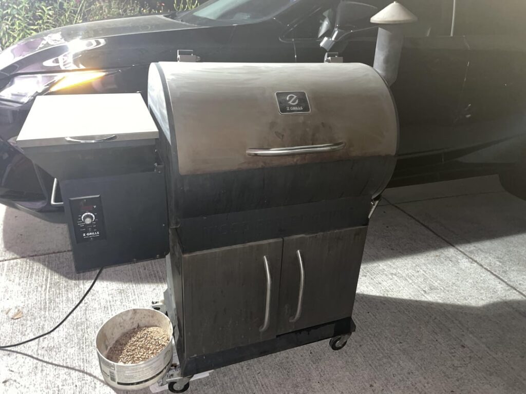 Update to my curb find Z-Grills 700c.