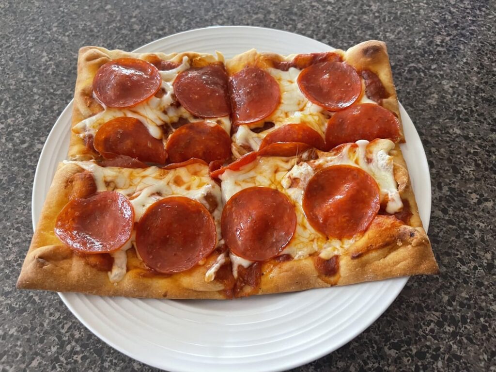 Classic Cheese Flatbread (Free Item) Yummy and Quick! Review Below ⬇️