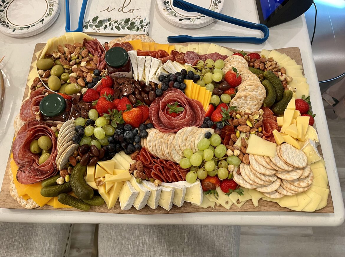 [amateur] Bridal shower charcuterie board
