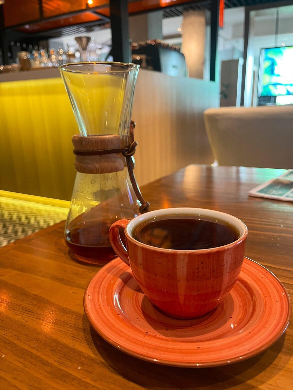 My first post, Chemex with Guatemalan coffee