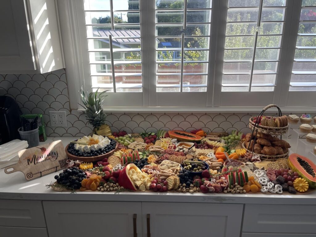 I made a birthday grazing table today