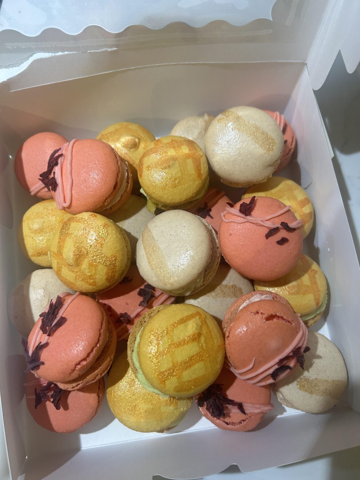 first attempt, aguas frescas inspired: horchata, raspberry-jamaica, piña ♥️