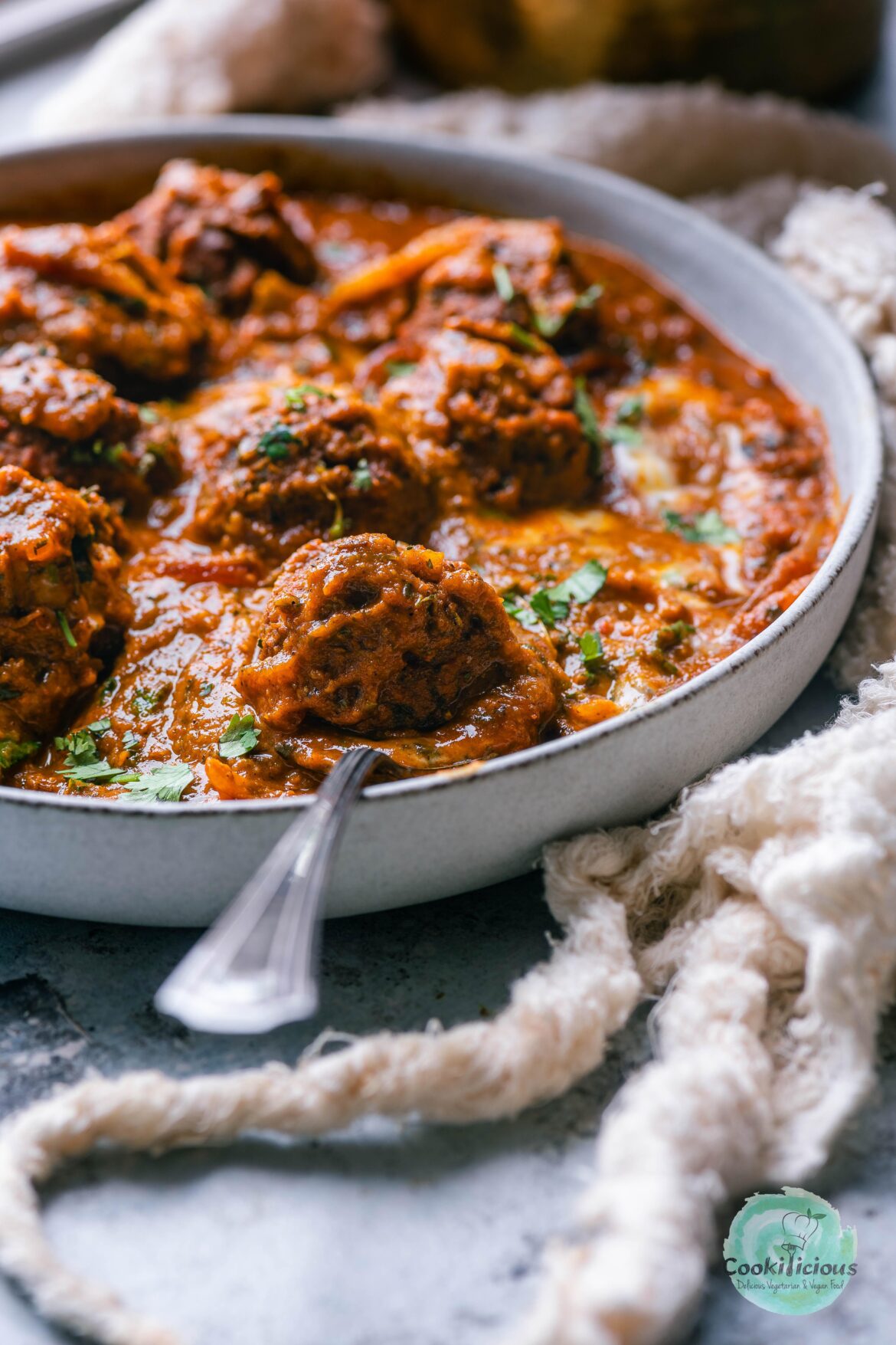 Plant-Based Meatball Kofta Curry