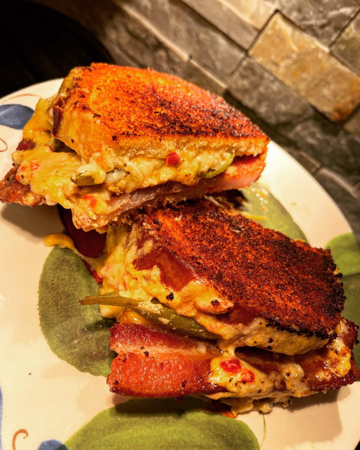 Extra Dirty Grilled Cheese