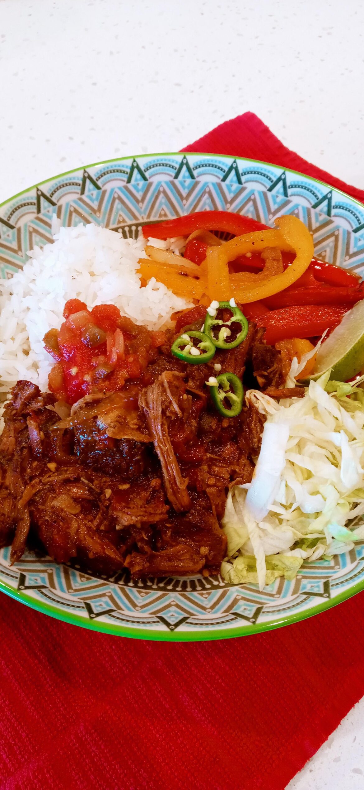 Slow Cooker Chipotle Beef Burrito Bowl, Delicious!