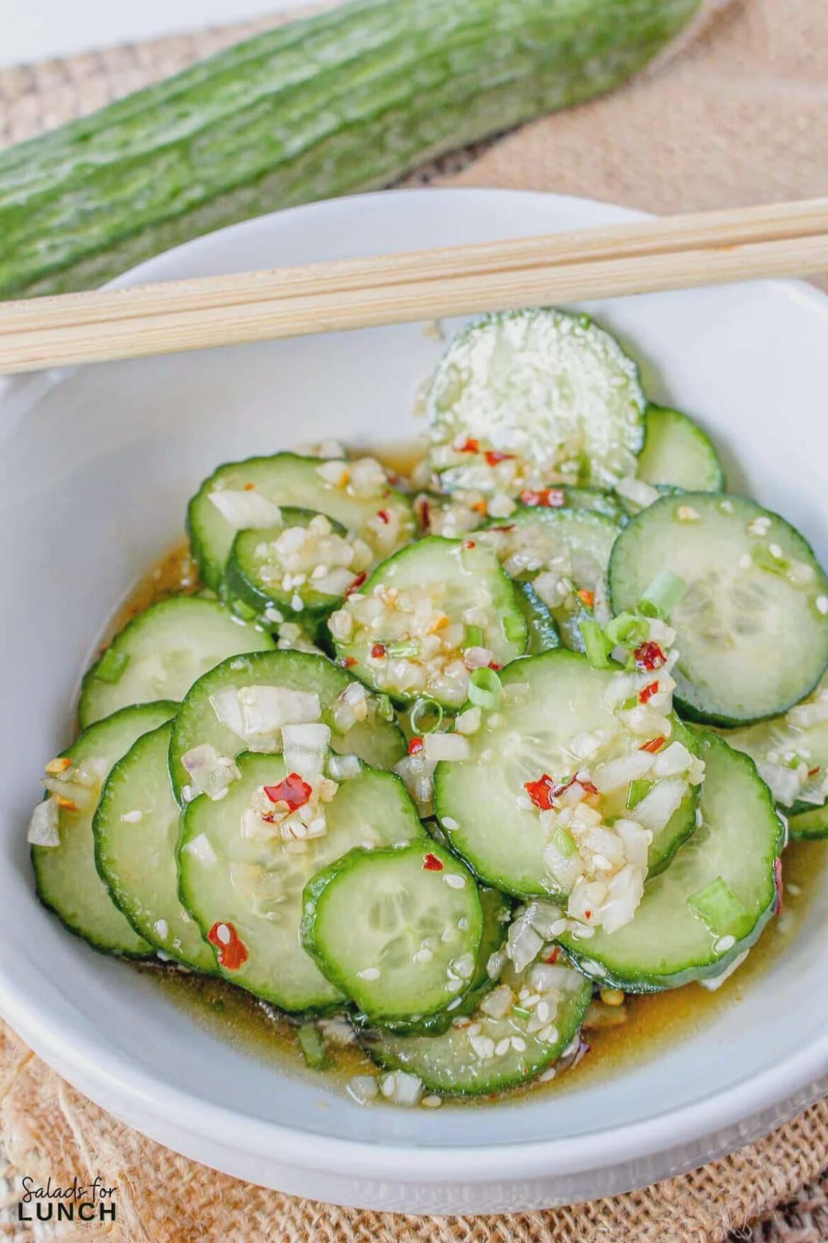 Spicy Cucumber Salad!