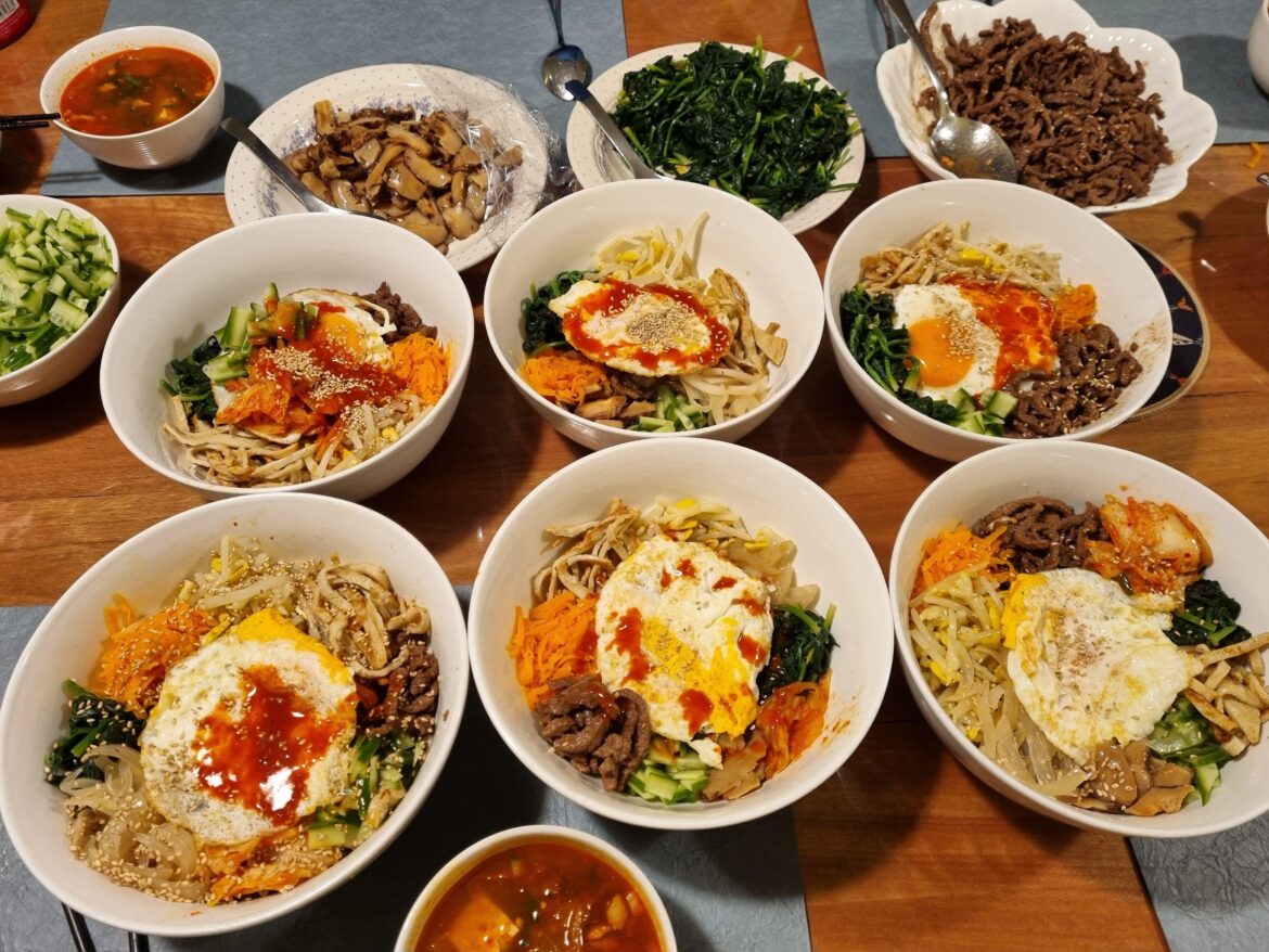 Self serve Bibimbap
