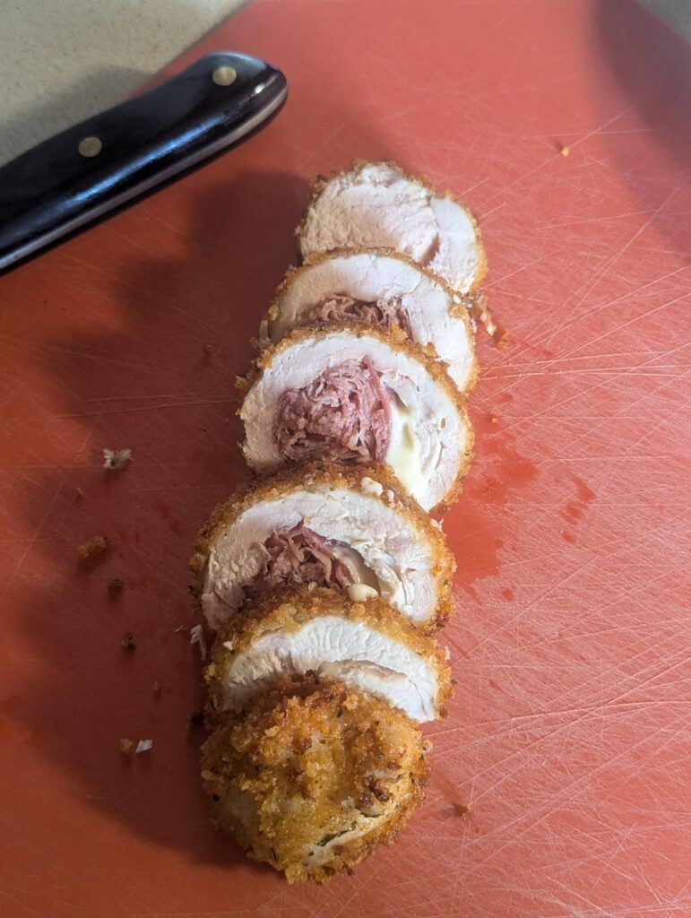 Italian stuffed chicken