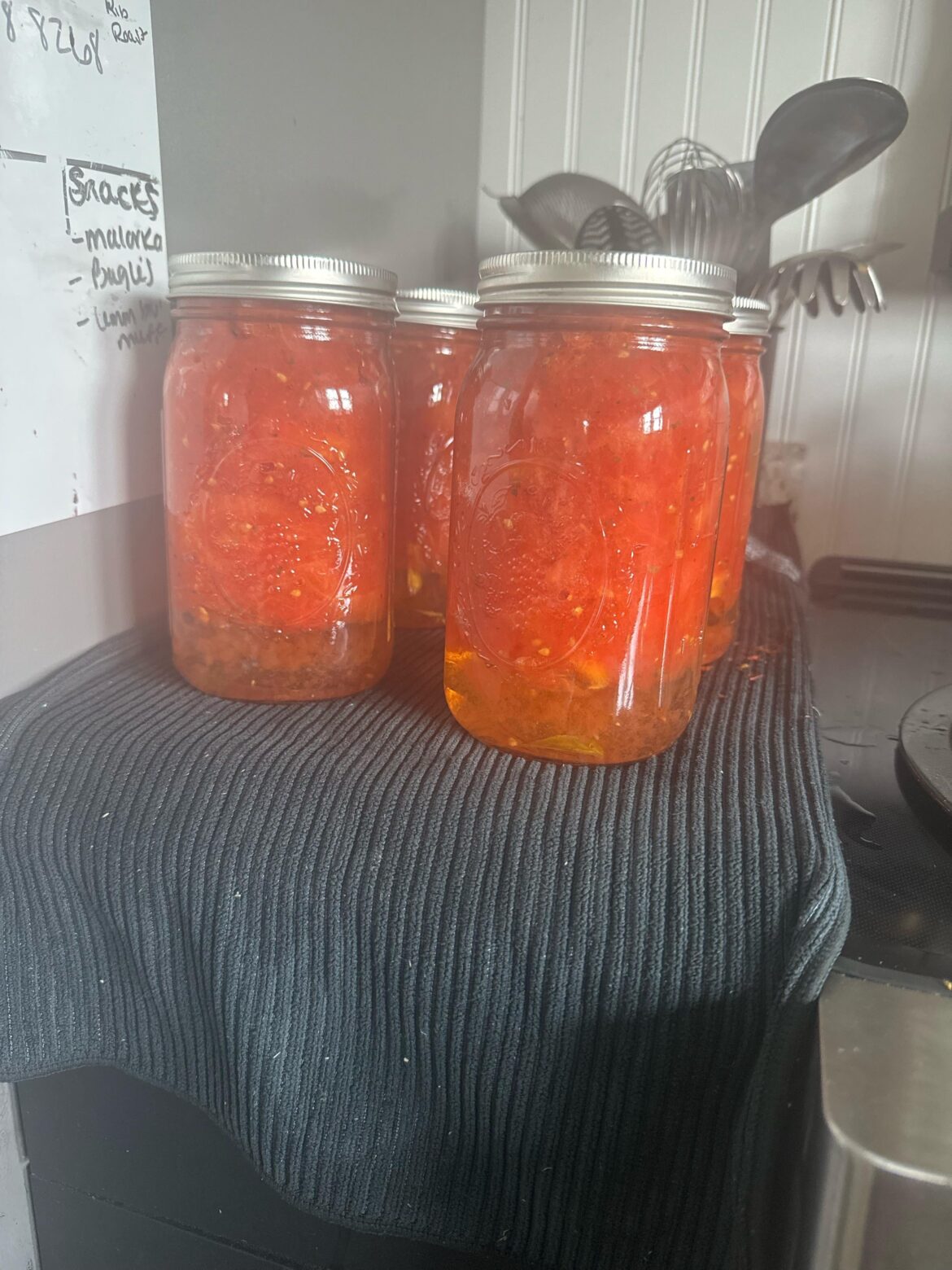 First time canning tomatoes is this normal?