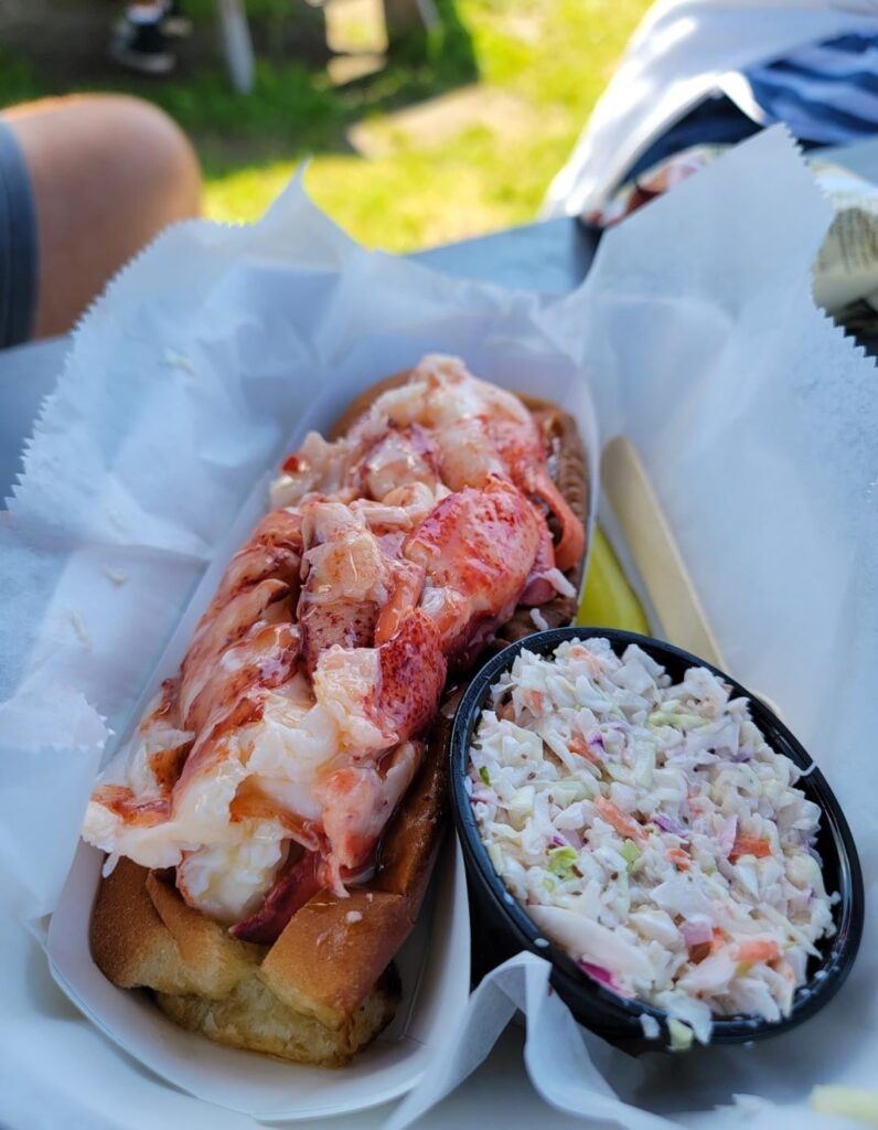 Lobster roll from McLoons Lobster Shack