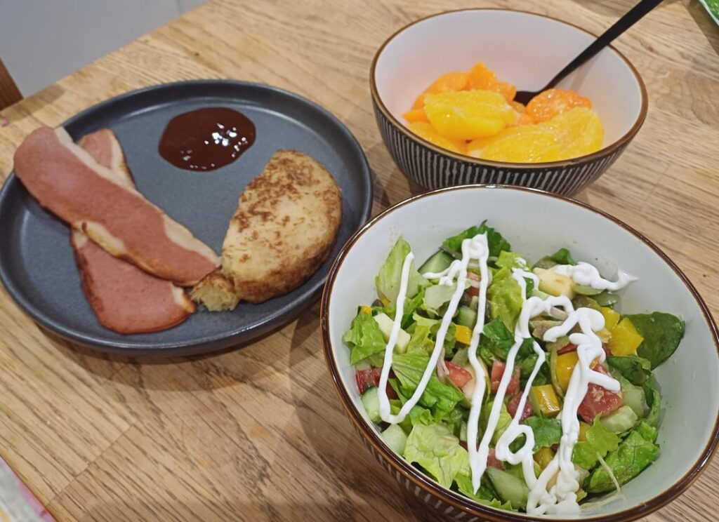 My lunch today (510 cal)