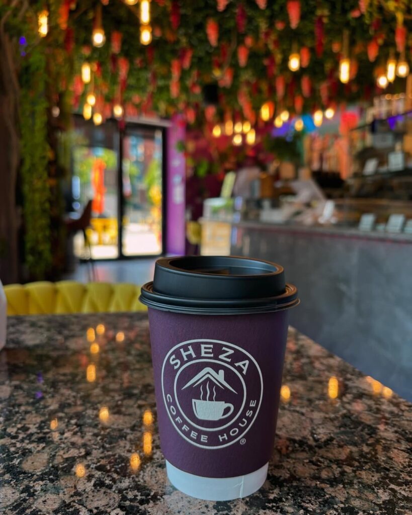 Sheza’s Coffee House, Yonkers, New York.