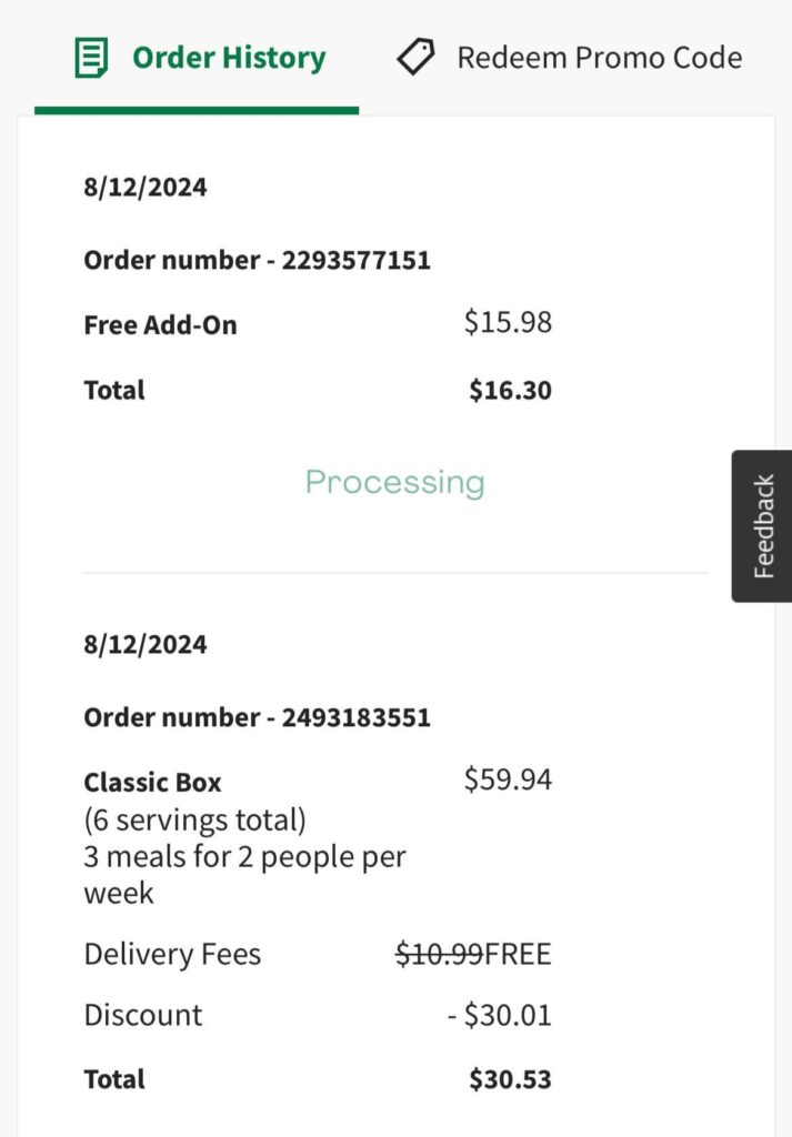 Free add on apparently not free ?