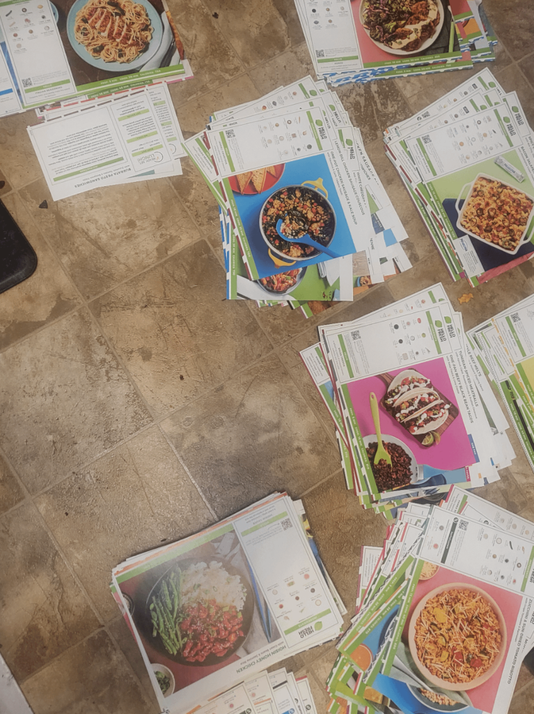 Slowly sorting through the recipes from ~160 boxes over the years, want to put them into a recipe book with some kind of organization lol funny how I distinctly remember some of these and what stage of my life I was at when I had it <3