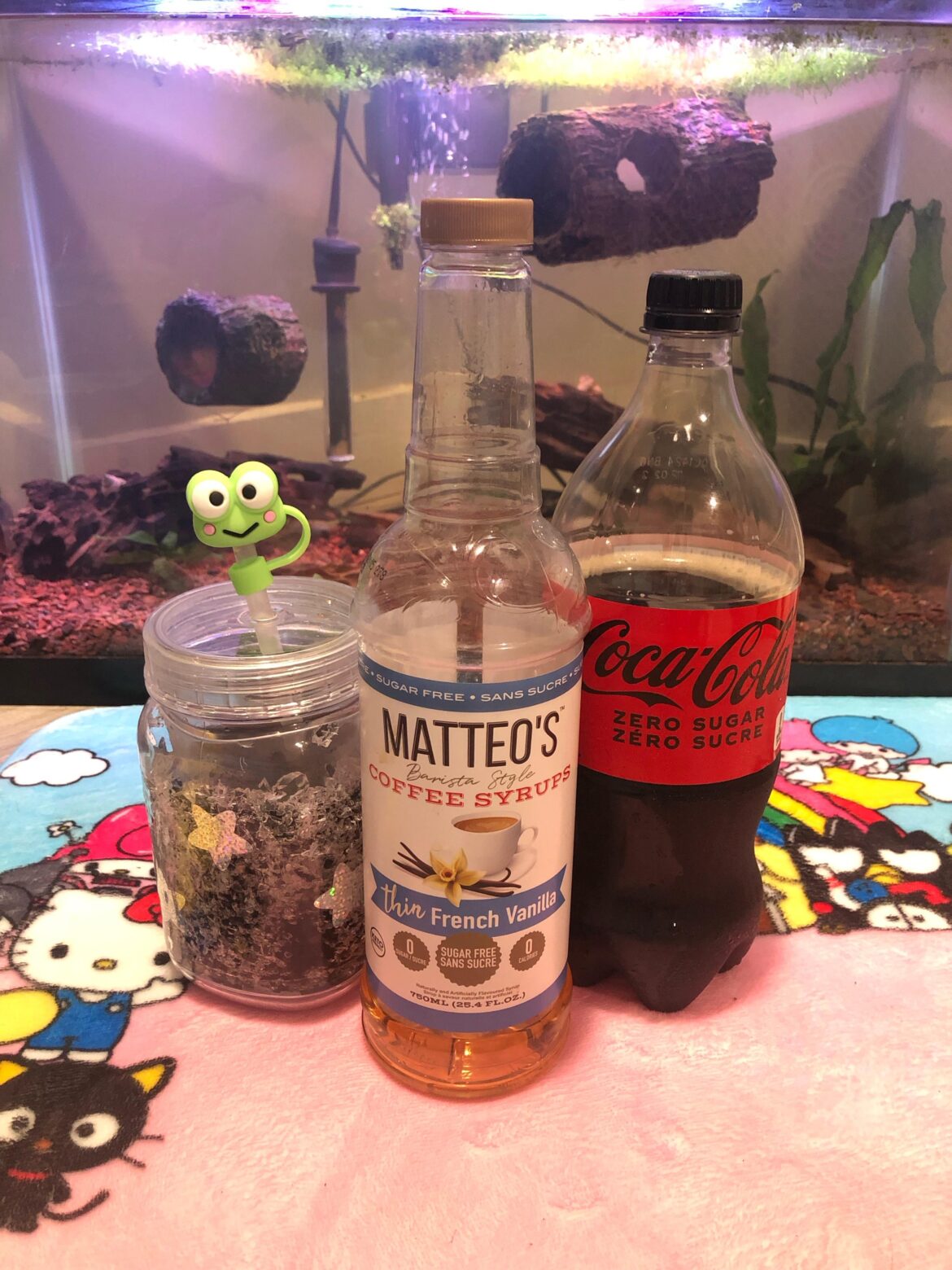 When they don’t sell Vanilla Coke where you live and it’s your favourite.