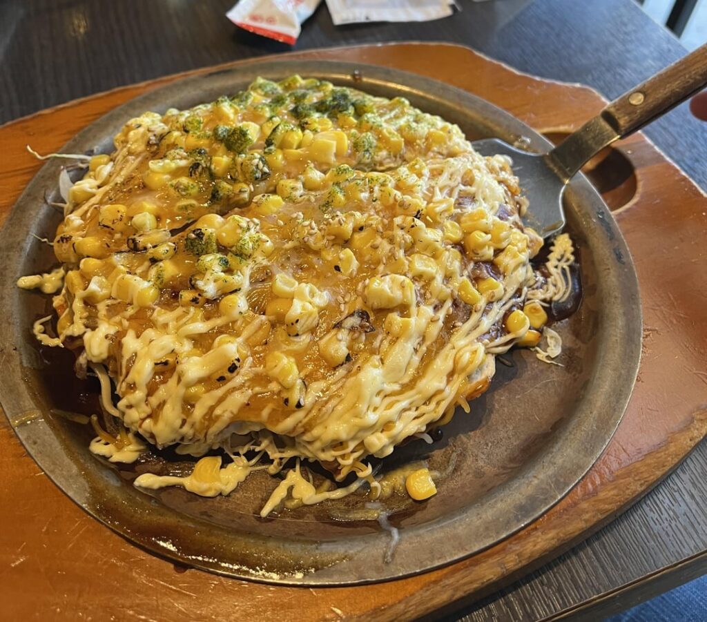 Okonomiyaki at Chinchikurin Sawtelle Okonomiyaki at Chinchikurin Sawtelle