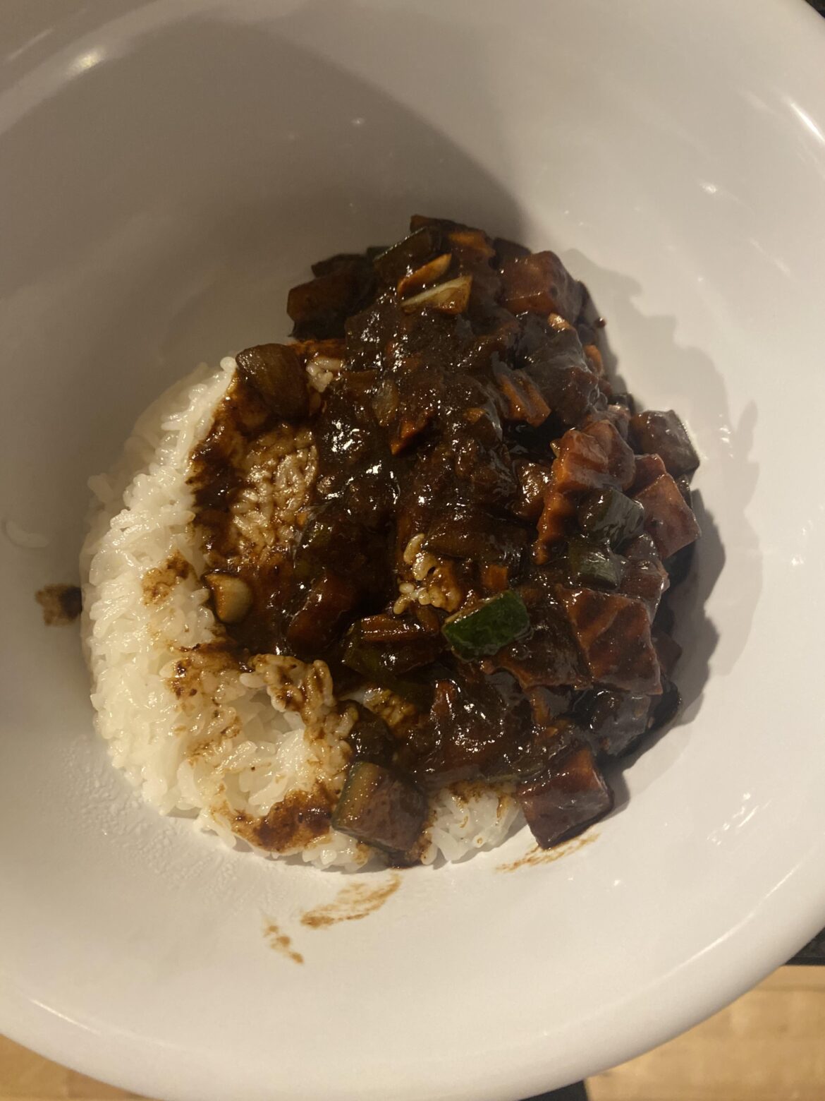 Second time trying to make Jjanjangbap.