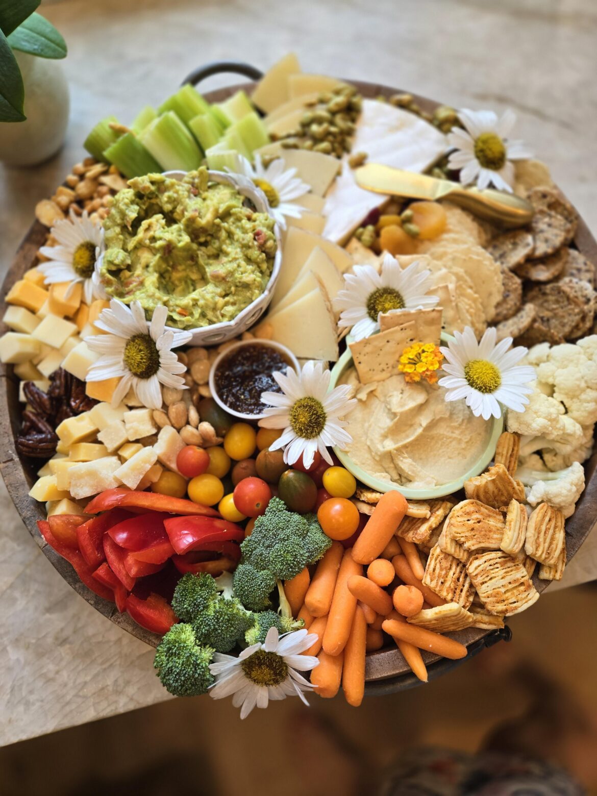 Not a grazing table, but I think it's still pretty