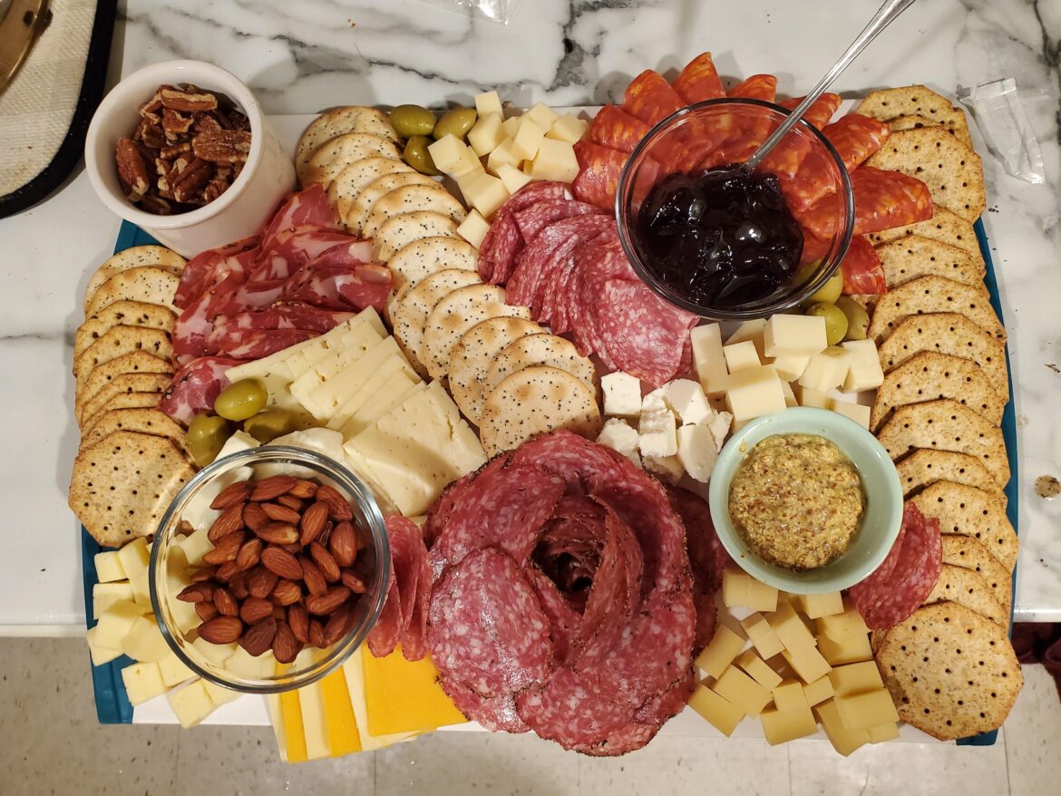 Made from charcuterie leftovers