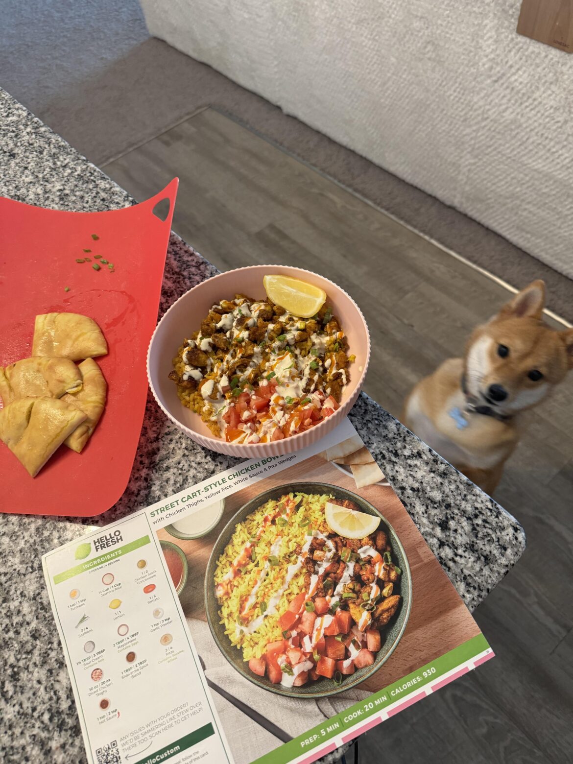 Made this one last night (my Shiba Inu wanted some, too!)