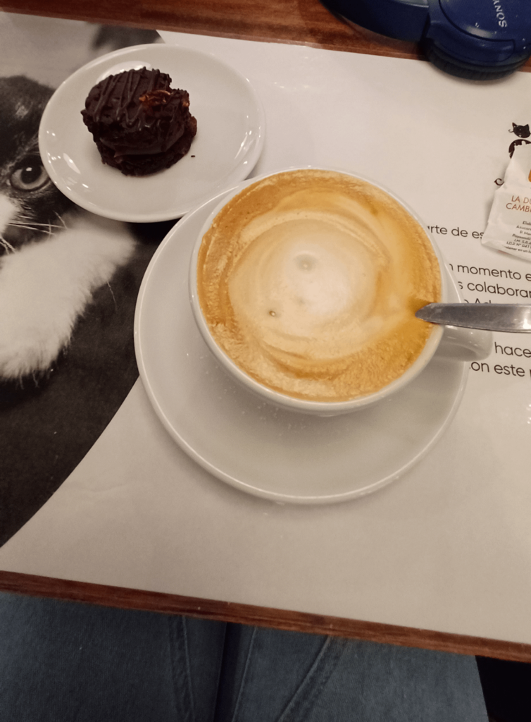 The second coffee of the day