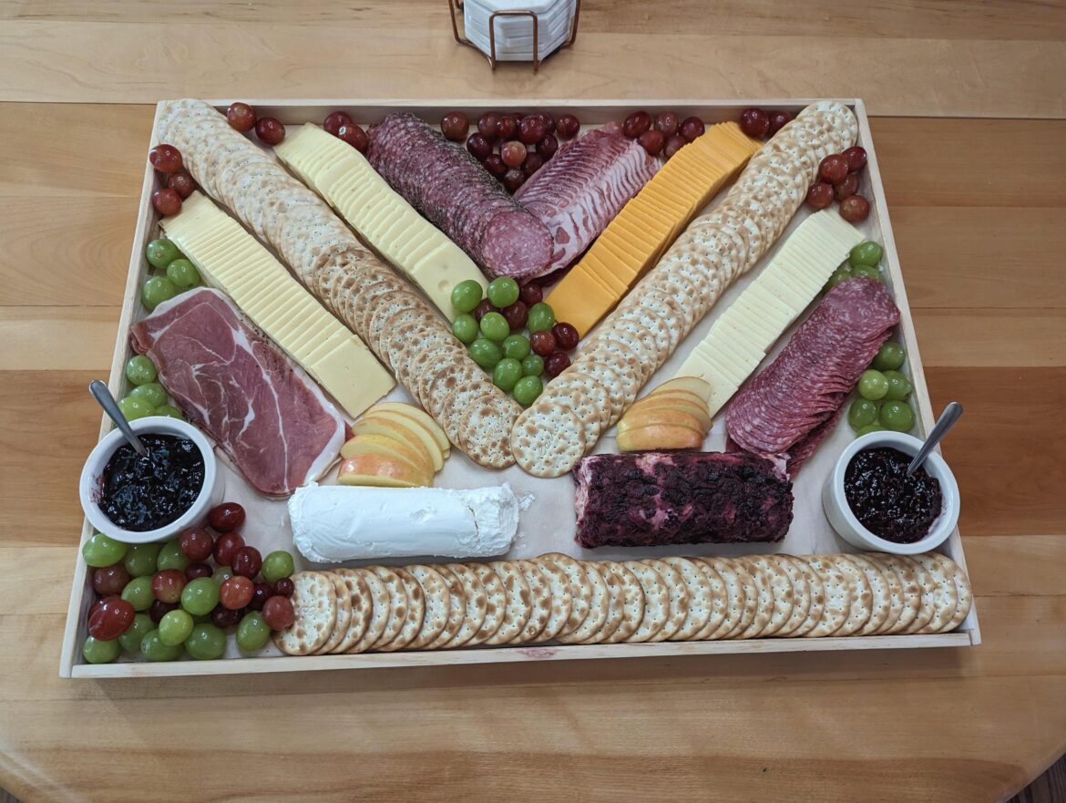 For a Superbowl party, my first board ever