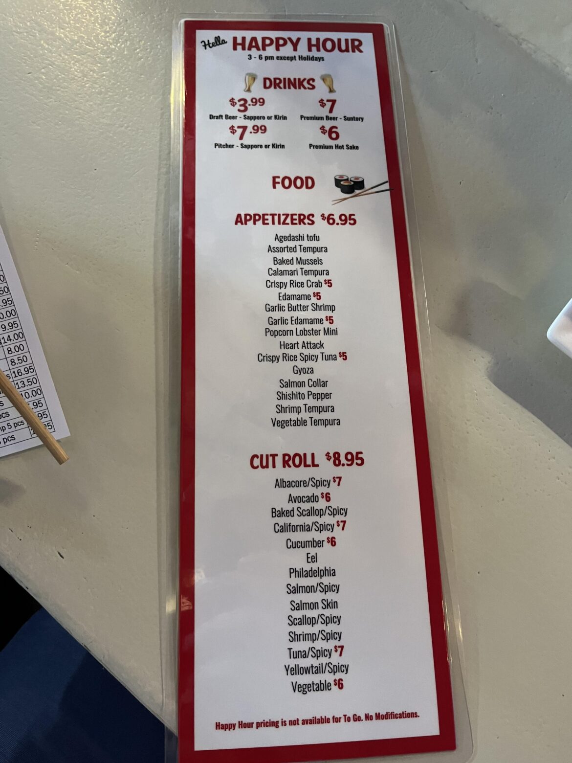 Best Sushi Happy Hour in LA? Crave Sushi on Ventura — Sherman Oaks