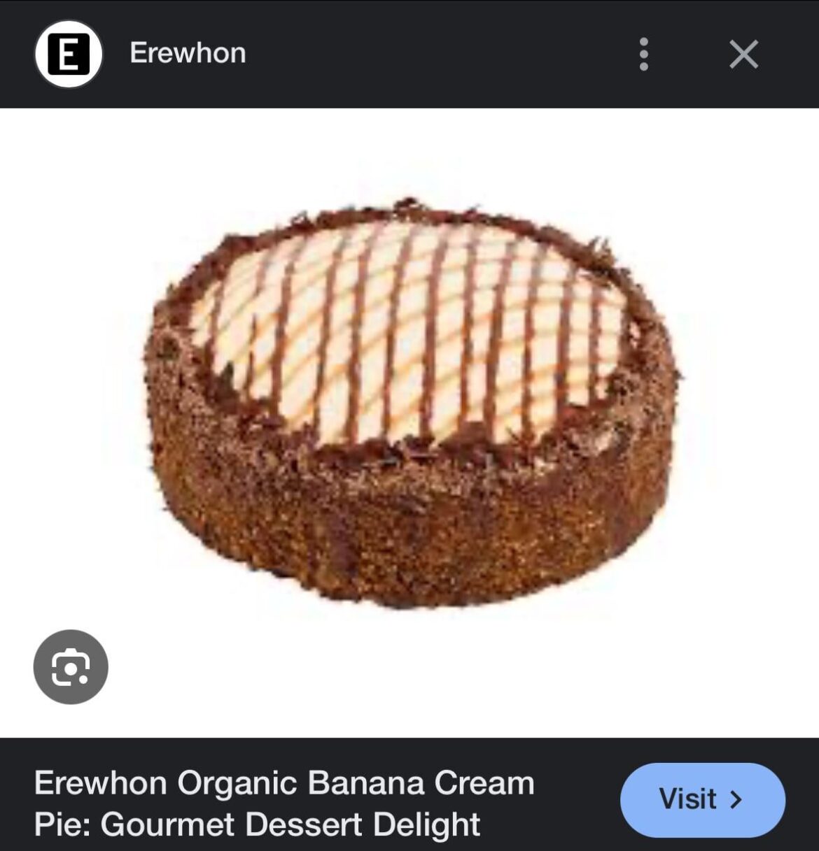 Need the recipe for the Erewhon banana cream pie?!