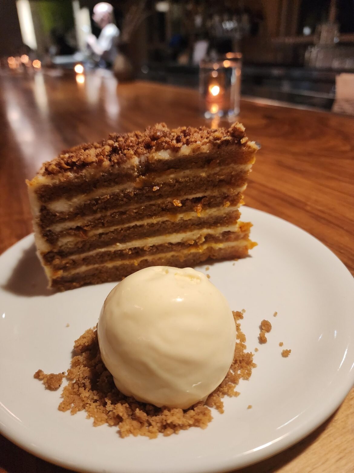 And the carrot cake winner is...