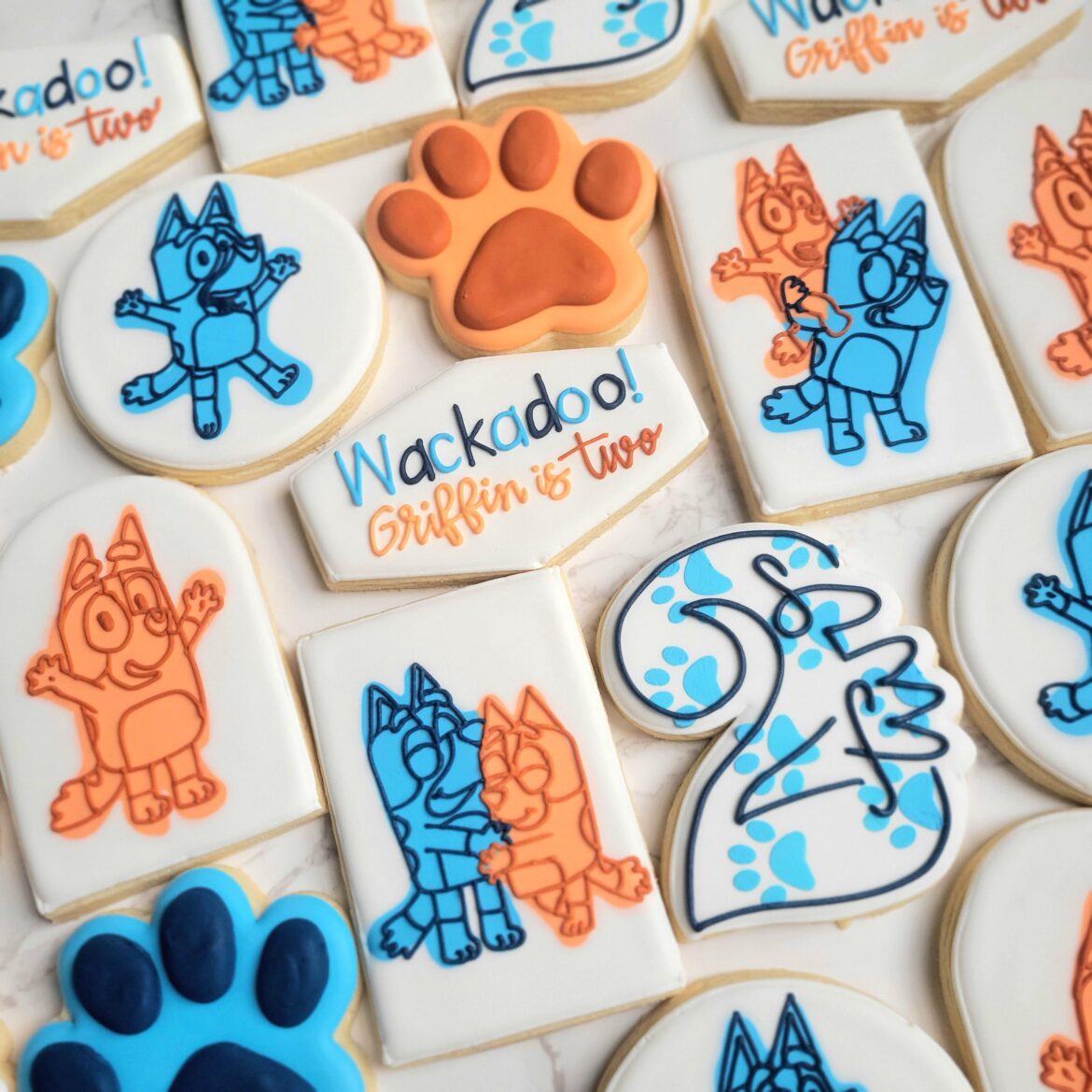 Bluey cookies!