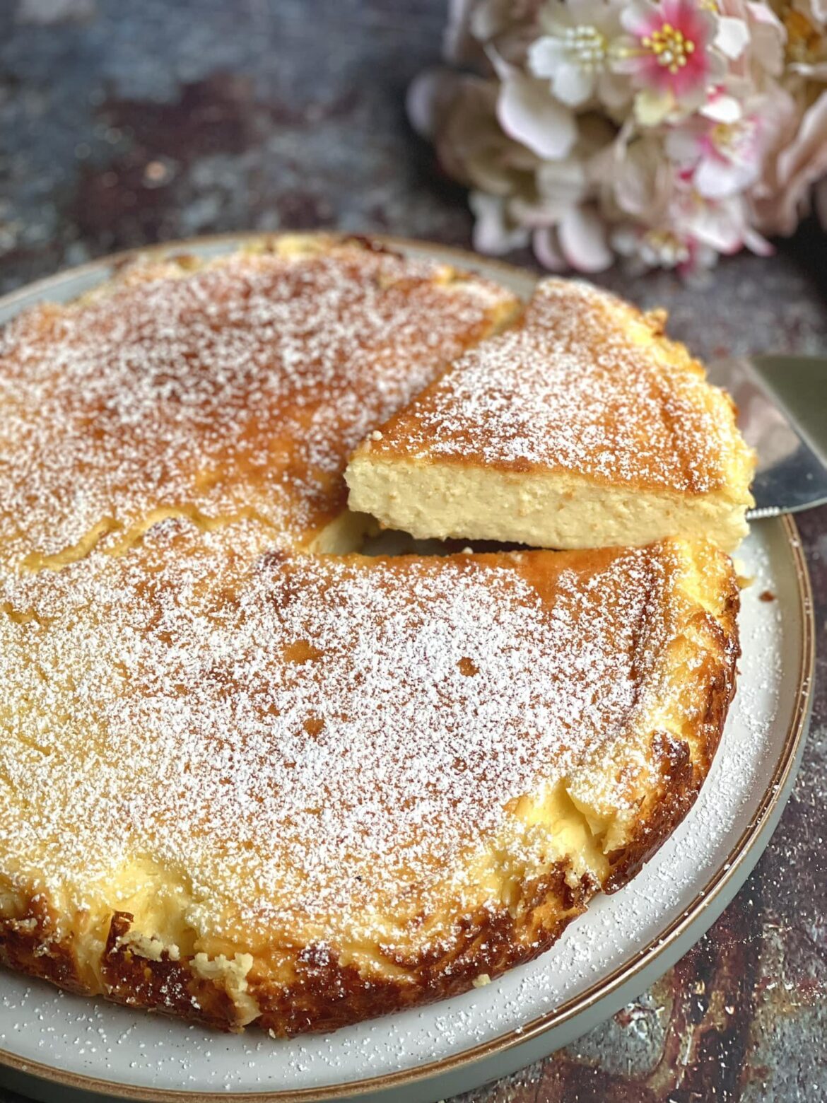 Easy Flourless Yogurt Cake: light and fluffy cheesecake