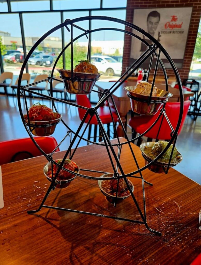 Meatball ferris wheel