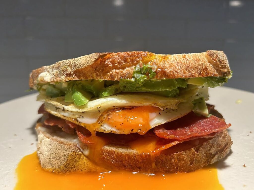 breakfast sandwich