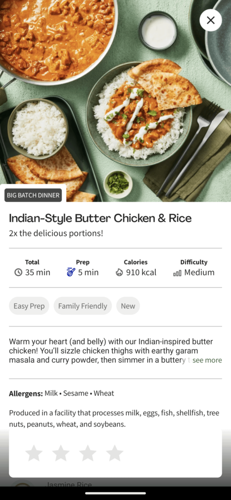 Missing the curry powder! But luckily had seasonings to make our own